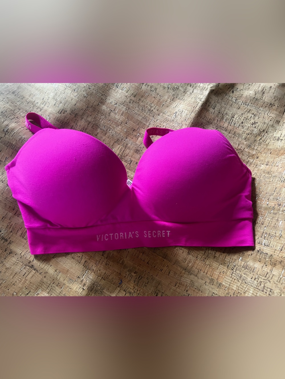 Victoria's Secret Vibrant Fuchsia Padded Bra